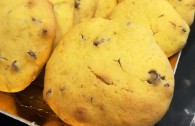 Biscotti morbidi alla zucca con gocce di cioccolato