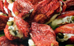 Involtini di pomodori secchi e ricotta