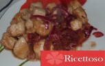 Pollo al limone in agrodolce