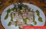 Tonno con pesto di pistacchi
