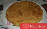 Torta di patate con prosciutto cotto e funghi