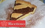 Crostata al cioccolato e crema di nocciola