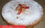 Torta Pesche e Amaretti