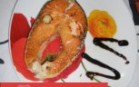 Trancio salmone all’arancia