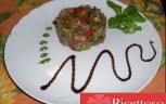 Tartare di tonno alla mediterranea