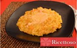 Risotto di zucca con crema di Parmigiano Reggiano