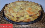 Tortino con funghi, patate e fontina