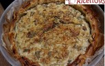 Torta salata con carciofi e pesto