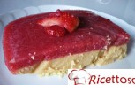 Crema cotta al vino moscato e fragole