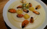 Crema di cavolfiore e cozze