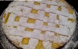 Torta crostata con crema di limone