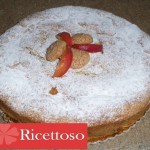 Torta Pesche e Amaretti